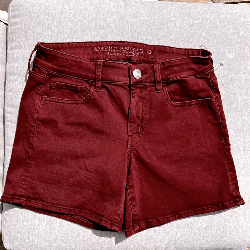 NTWOT American eagle outfitters size 8 maroon color